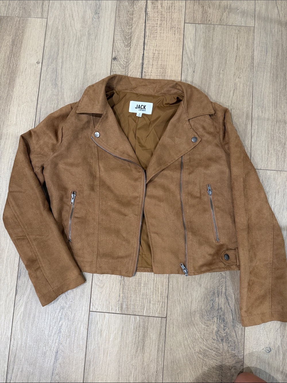 Jack by BB Dakota Suede Moto Jacket